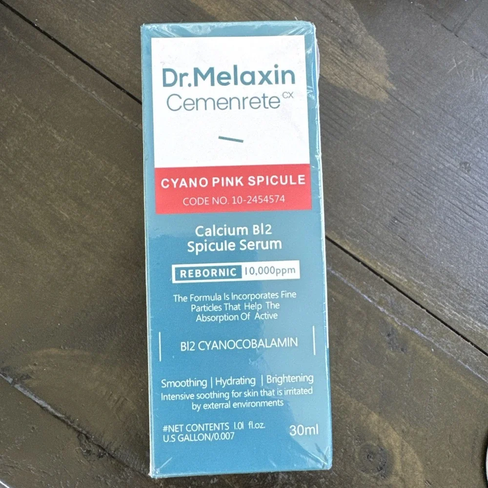 DR. MELAXIN Cemenrete CYANO PINK SPICULE Serum - Brand New Sealed